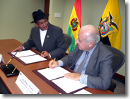 Cultural integration of Ecuador and Bolivia promoted jointly with Bolivian Embassy