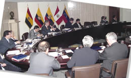 Approved US$40-million loan for Ecuador for sustainable development on southern border with Peru 