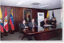 Ecuador: Support for communication and international relations