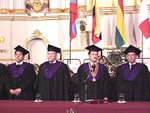 The Simon Bolivar Andean University in the city of Sucre (Bolivia) conferred a Doctor Honoris on CAF´s President 