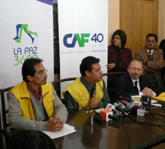 CAF y Gobierno Municipal lanzaron convocatoria para la segunda versión de la carrera La Paz 3.600