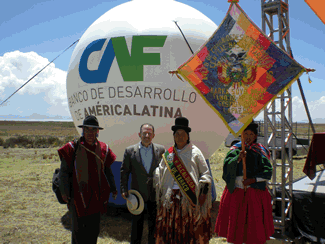 Obras para incentivar o potencial turístico da Costa Sul do Lago Titicaca são inauguradas 