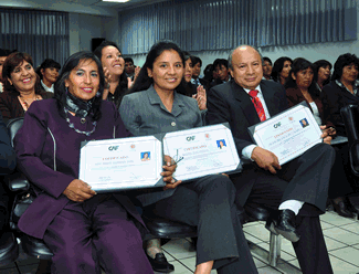 291 primary school teachers trained in CAF program in Bolivia