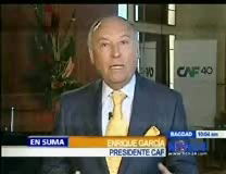 Enrique García in interview with NTN 24 of Colombia