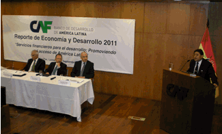 Reflexión sobre acceso a servicios financieros en Latinoamérica fue promovida por CAF