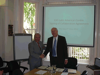 University of Oxford and CAF seal strategic alliance