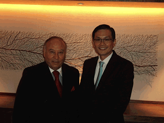 Strategic partnership with Singapore