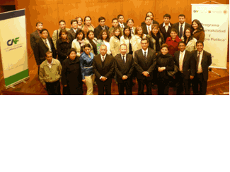 Governance Program 2012 begins in Bolivia