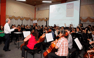 Un concierto por la enseñanza musical y la inclusión de niños y jóvenes.
