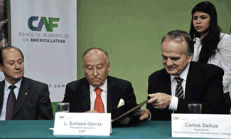 CAF apoya iniciativas de sectores productivo, energético y académico en Santa Cruz