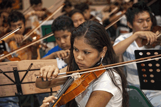 Concurso de Orquestas Juveniles cierra con concierto magistral abierto al público cruceño