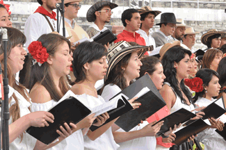 CAF traz professores venezuelanos para o Festival América Cantat 7