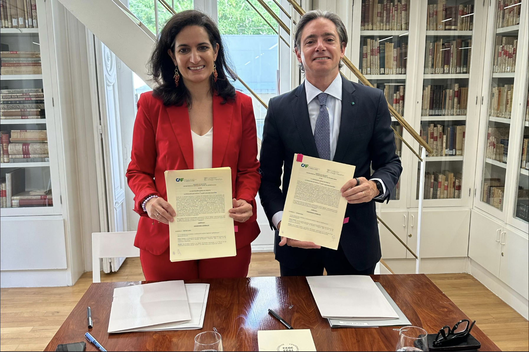 A CAF e a Fundação Ortega-Marañón lançam a Cátedra Ibero-Americana