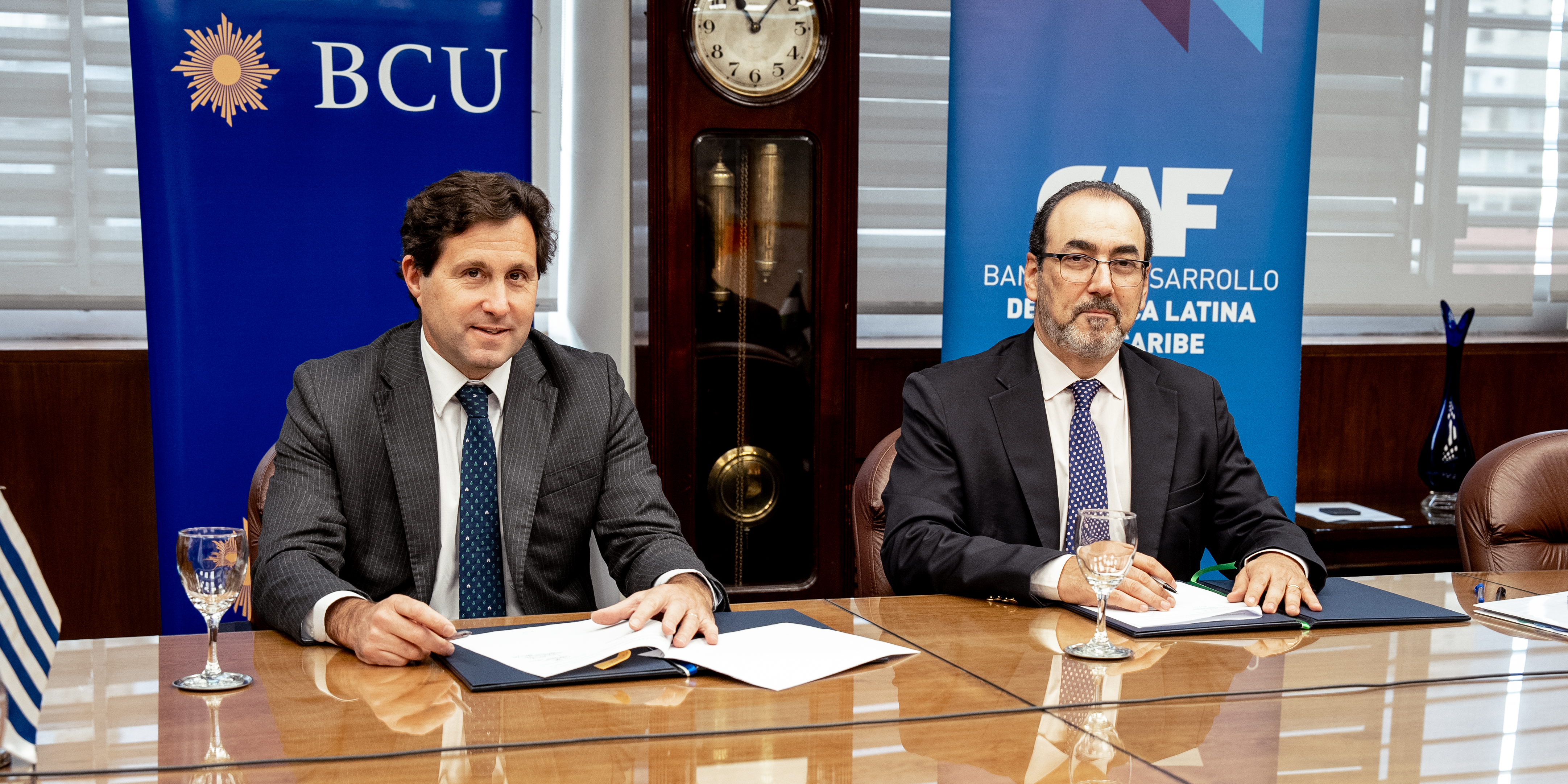 CAF firmó un convenio de capitalización con el Estado uruguayo