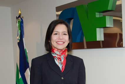 Nueva directora representante de CAF en Colombia 