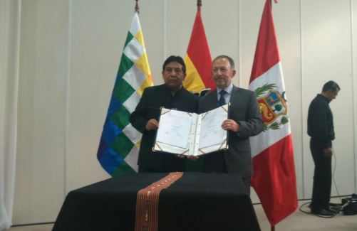 Cooperación técnica no reembolsable beneficiará Zona de Integración Fronteriza Perú-Bolivia