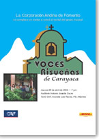 From Carayaca joyful voices visit the CAF