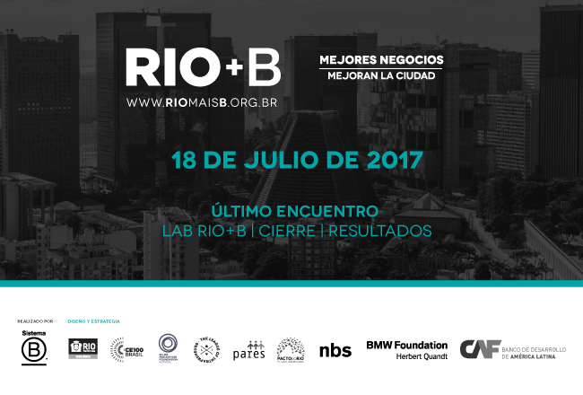 "Río + B" Mejores Negocios Que Mejoran La Ciudad