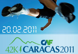 CAF Marathon - Caracas 2011, millions of steps for Latin American integration