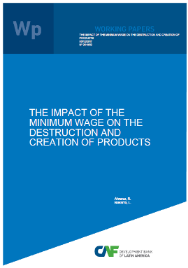 The impact of the minimum wage on the destruction and creation of products