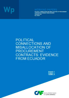 Political connections and misallocation of procurement contracts: evidence from Ecuador