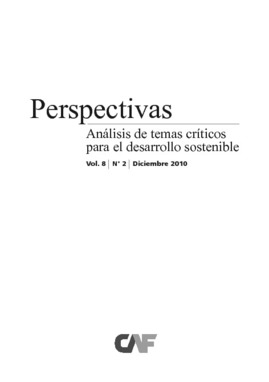 Perspectivas. Análisis de temas críticos para el desarrollo sostenible Vol. 8, Nº2